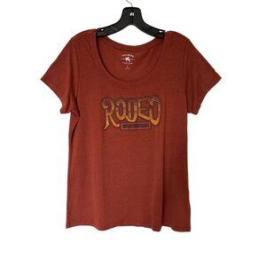 Idyllwind Rodeo Rebel Women's Graphic Short Sleeve Trustie Tee Size L